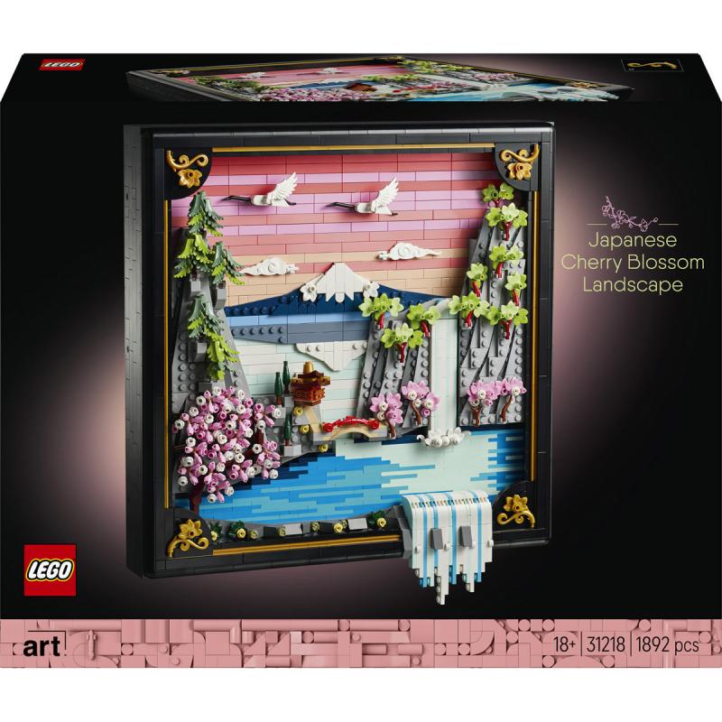 LEGO® Art - Tájkép a japán cseresznyevirágzásról (31218)