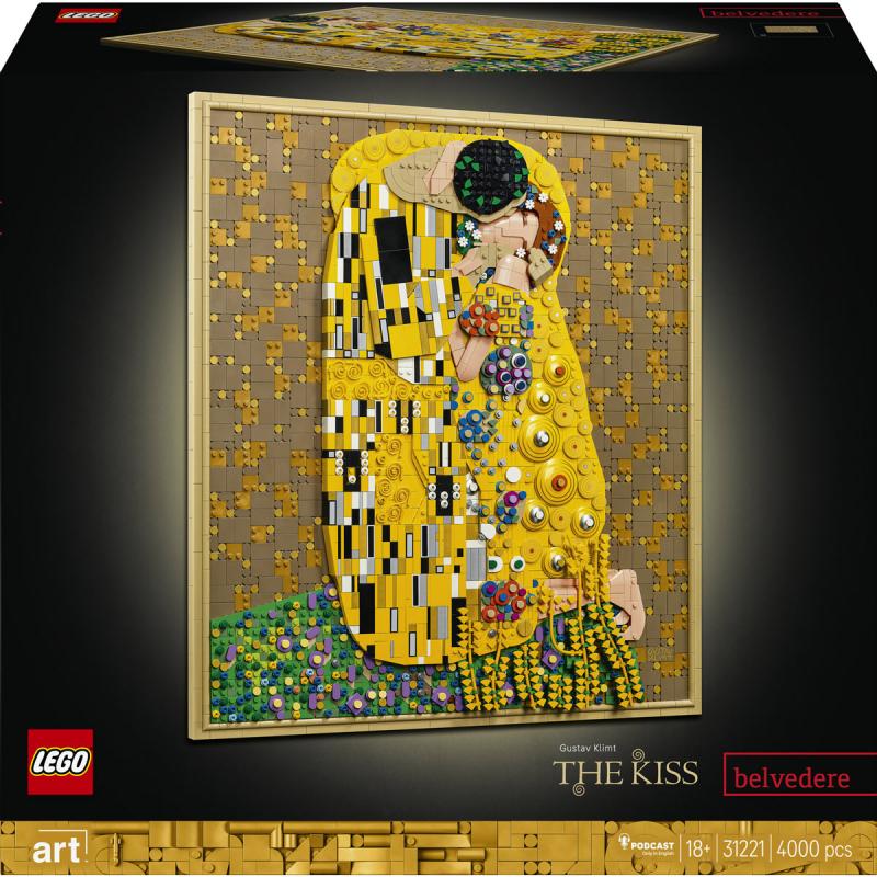 LEGO® Art - Gustav Klimt – A csók (31221)