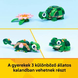 LEGO® Creator - Teknős egy vízililiom-virággal (31377)