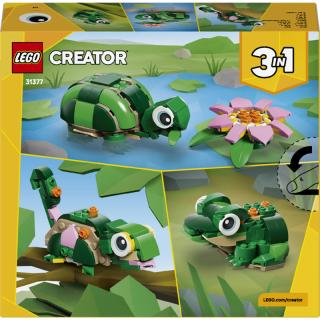 LEGO® Creator - Teknős egy vízililiom-virággal (31377)