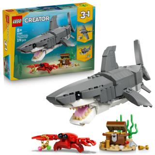 LEGO® Creator - Veszedelmes cápa egy kincsesládával (31381)