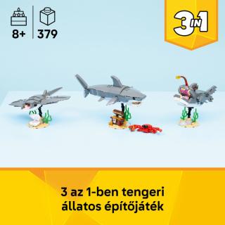 LEGO® Creator - Veszedelmes cápa egy kincsesládával (31381)