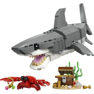 LEGO® Creator - Veszedelmes cápa egy kincsesládával (31381)