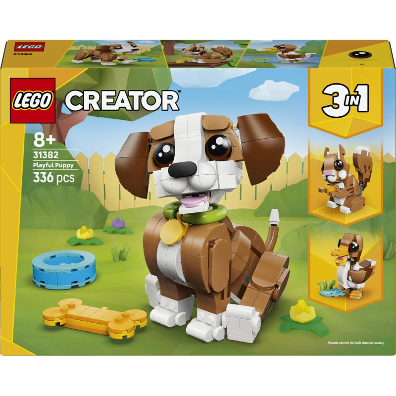 LEGO® Creator - Aranyos állatok: Játékos kiskutya (31382)