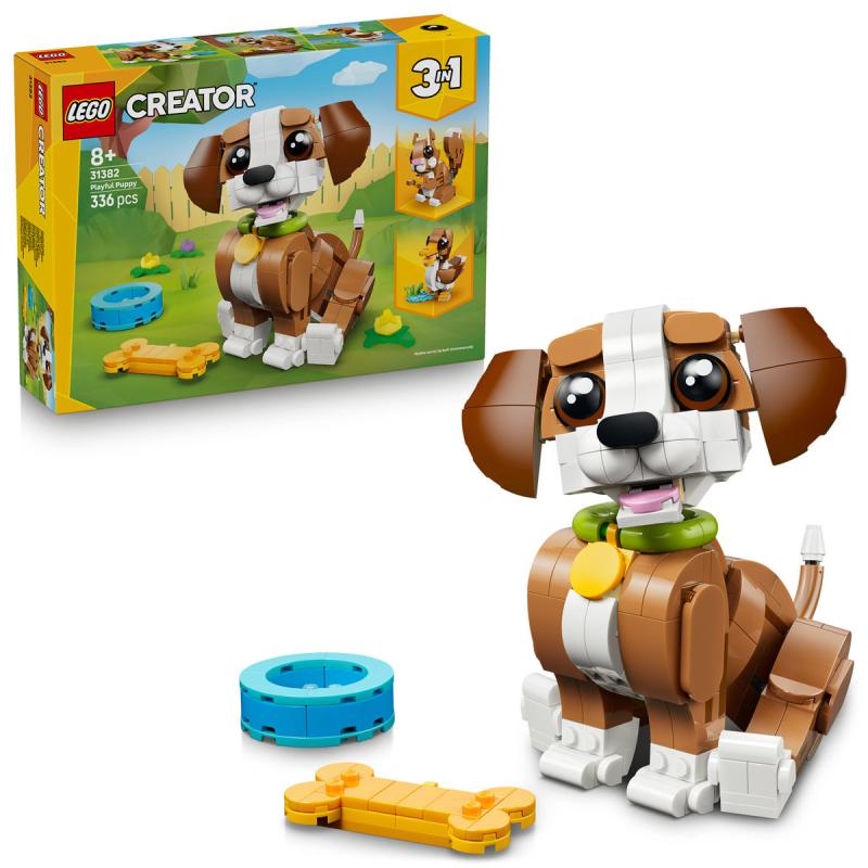 LEGO® Creator - Aranyos állatok: Játékos kiskutya (31382)