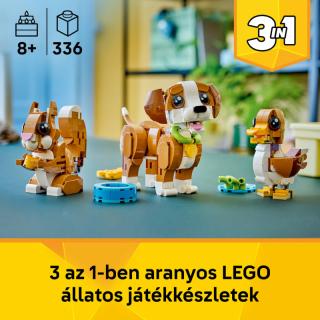 LEGO® Creator - Aranyos állatok: Játékos kiskutya (31382)