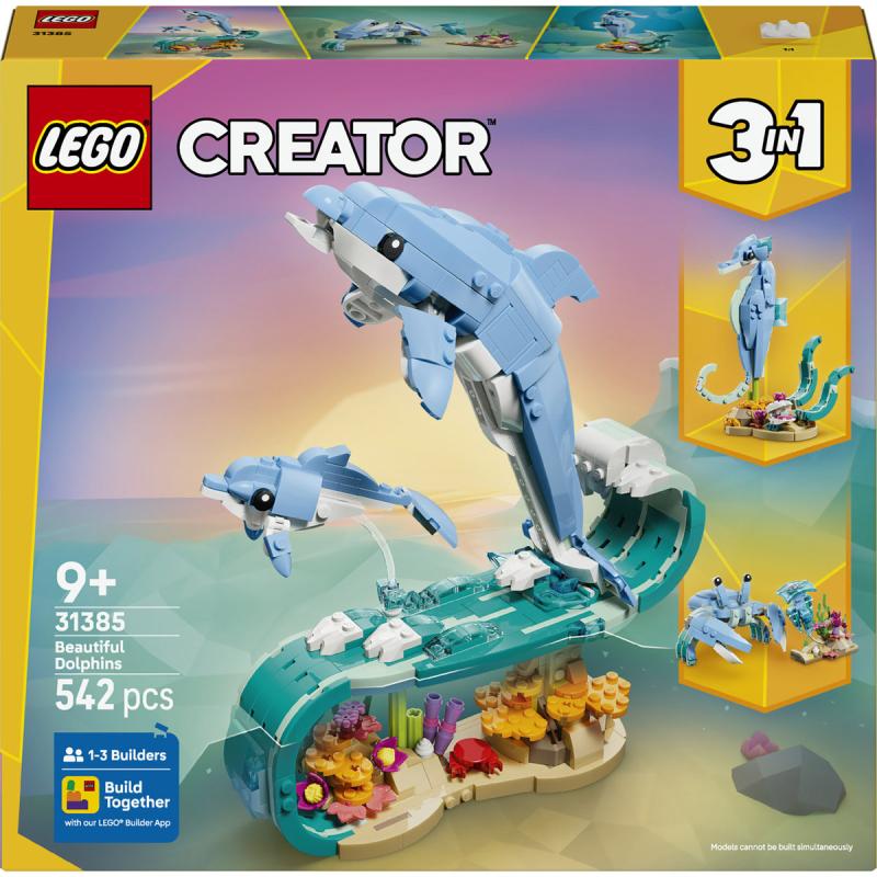 LEGO® Creator - Tengeri állatok: Csodálatos delfinek (31385)