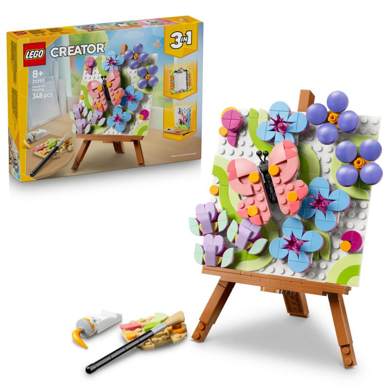 LEGO® Creator 3in1 - Virágos művészeti alkotások (31390) 