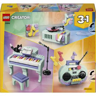 LEGO® Creator 3in1 - Zenés dekoráció cicával (31392) 