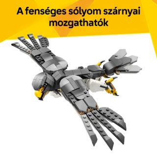 LEGO® Creator 3in1 - Erdei állatok: Szürke farkas (31393) 