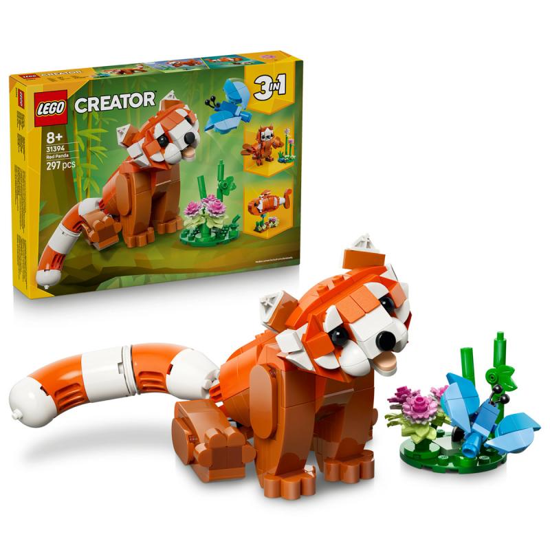 LEGO® Creator 3in1 - Aranyos állatok: Vörös macskamedve (31394) 