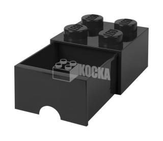 LEGO® tároló - Fekete, nagy, egy fiókos, 2x2 (40051733)