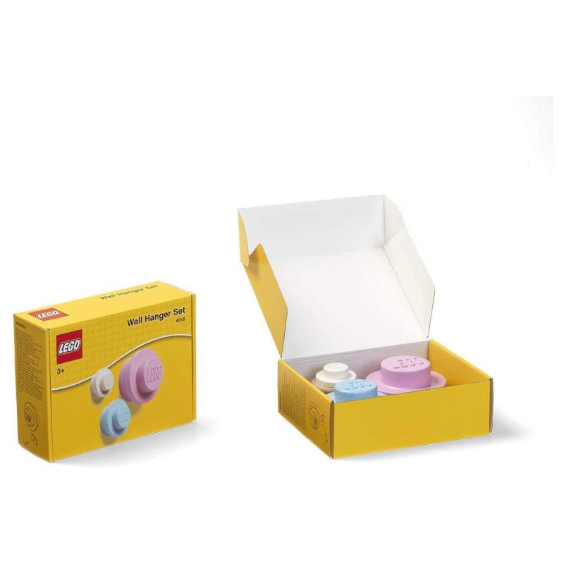 LEGO® - Fali fogas szett - fehér, világoskék, rózsaszín (40161736) 