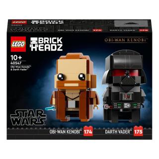 LEGO® Brickheadz - Obi-Wan Kenobi™ és Darth Vader™ (40547)