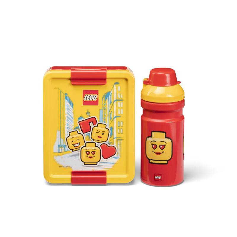 LEGO® tároló - Iconic lány ebédkészlet (40581725) 