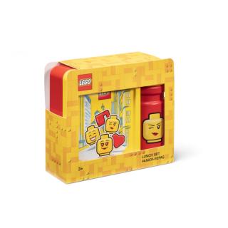 LEGO® tároló - Iconic lány ebédkészlet (40581725) 