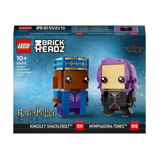 LEGO® Brickheadz - Kingsley Shacklebolt™ és Nymphadora Tonks™ (40618)