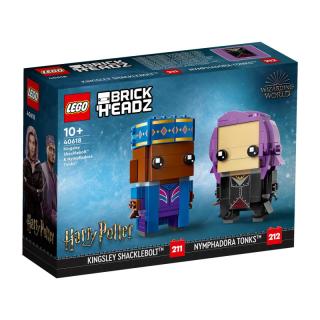 LEGO® Brickheadz - Kingsley Shacklebolt™ és Nymphadora Tonks™ (40618)