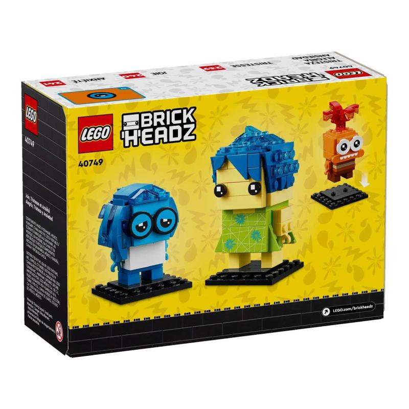 LEGO® Brickheadz - Derű, Bánat és Majré (40749)