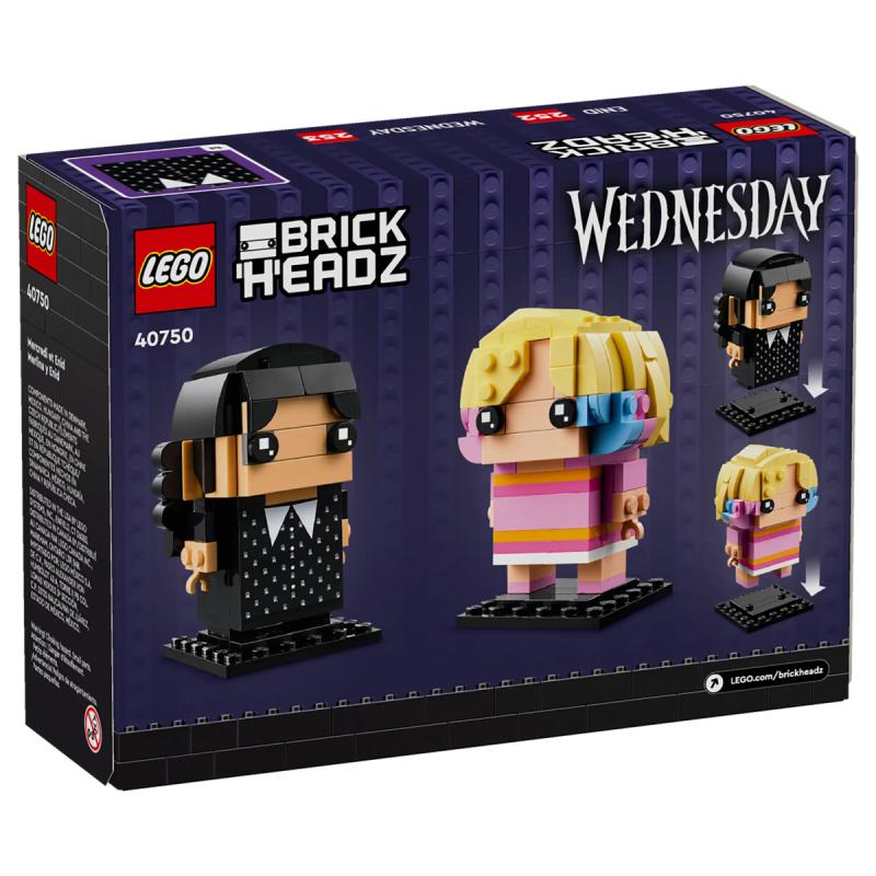 LEGO® Brickheadz - Wednesday és Enid (40750)