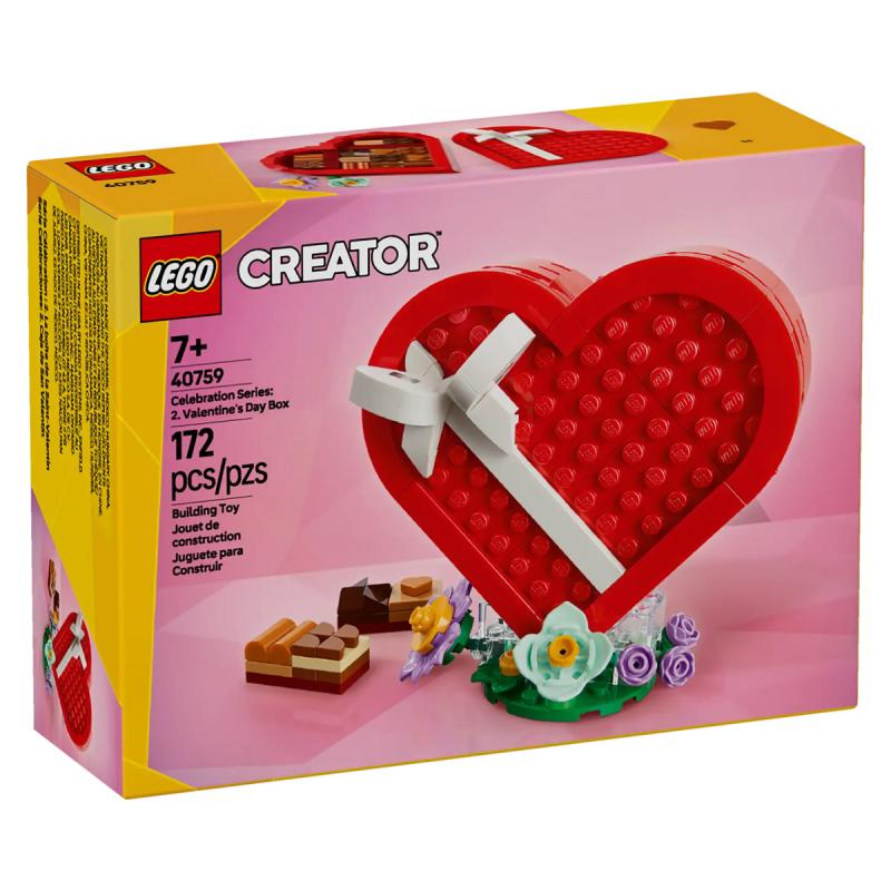 LEGO® Creator - Valentin napi szív doboz (40759)