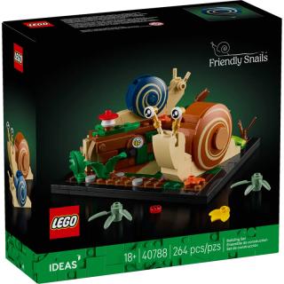 LEGO® Ideas - Barátságos csigák (40788) 