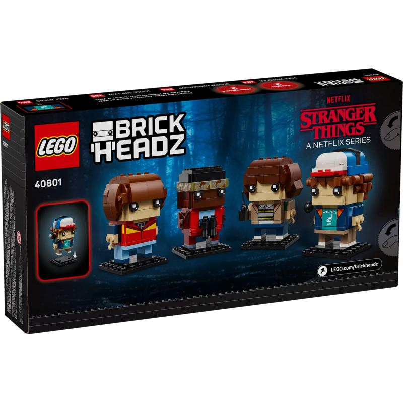 LEGO® Brickheadz - Mike, Dustin, Lucas és Will figurák (40801)