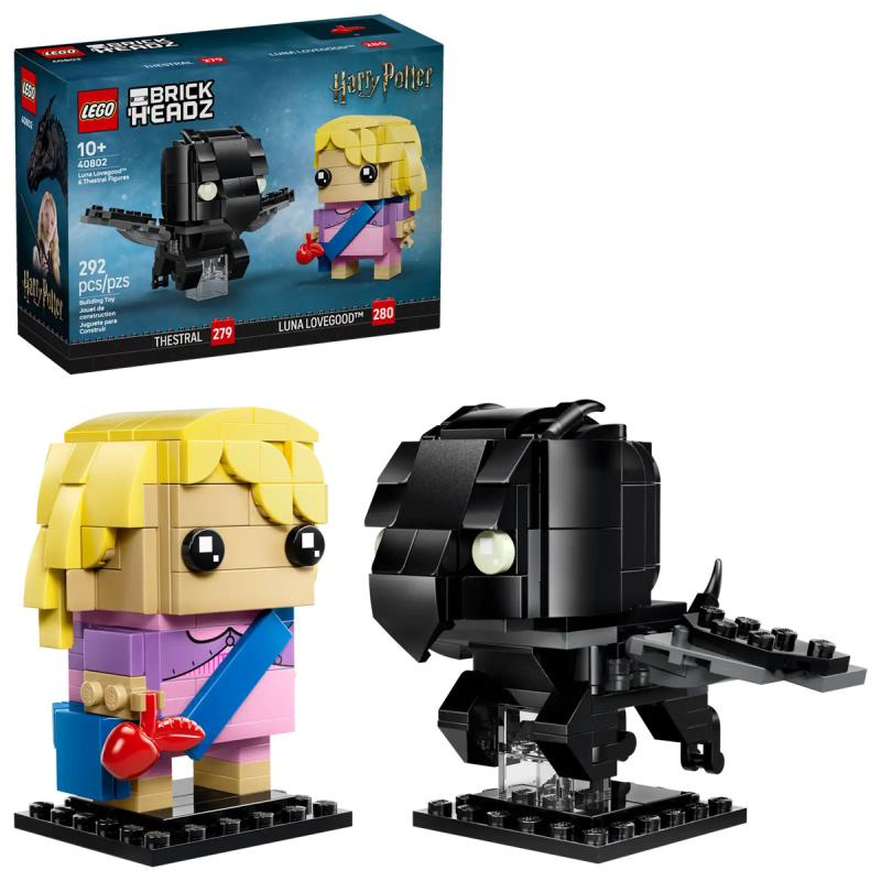 LEGO® Brickheadz - Luna Lovegood™ és thesztrálfigurák (40802)
