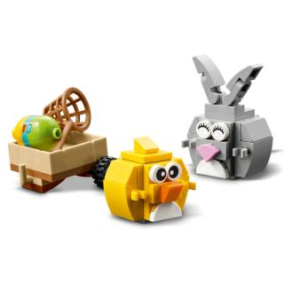 LEGO® Iconic - Tojásvadászat nyuszival és csibével (40808)