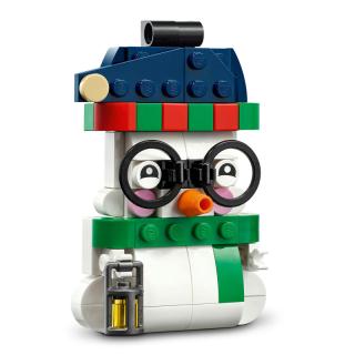 LEGO® Iconic - Hóemberes karácsonyi díszek (40812)