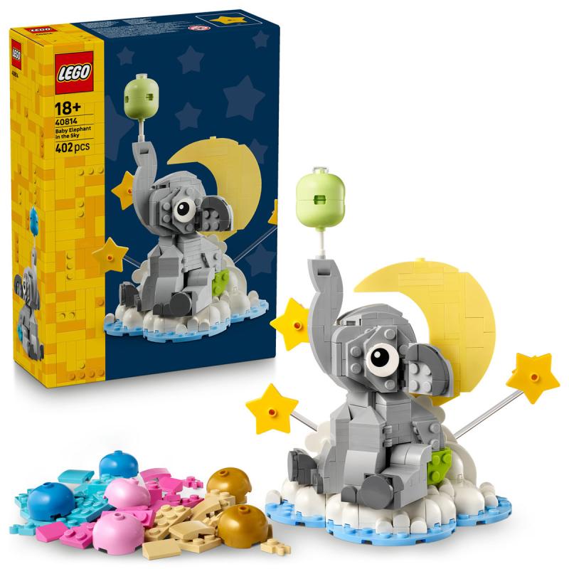 LEGO® Iconic - Kiselefánt az égen (40814)