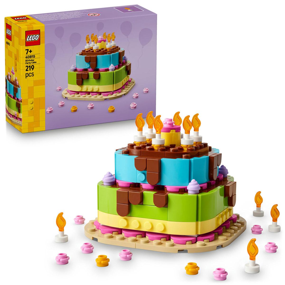 LEGO® Iconic - Születésnapi torta (40815)