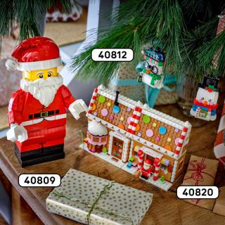 LEGO® Iconic - Nagy méretű Mikulás minifigura (40820)