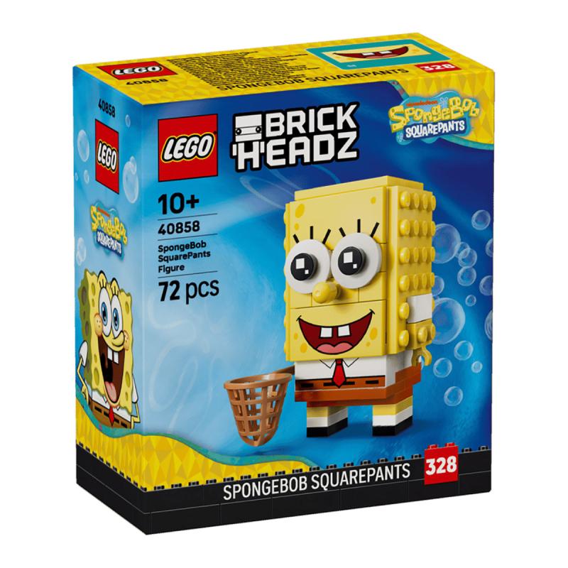 LEGO® Brickheadz - SpongyaBob Kockanadrág figura (40858) 