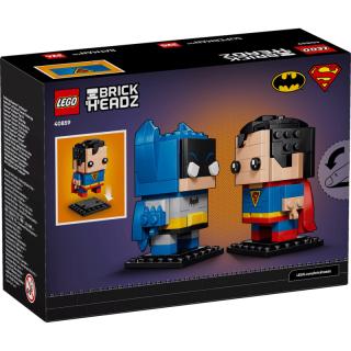 LEGO® Brickheadz - Golden Age Superman™ és Batman™ figurák (40859) 