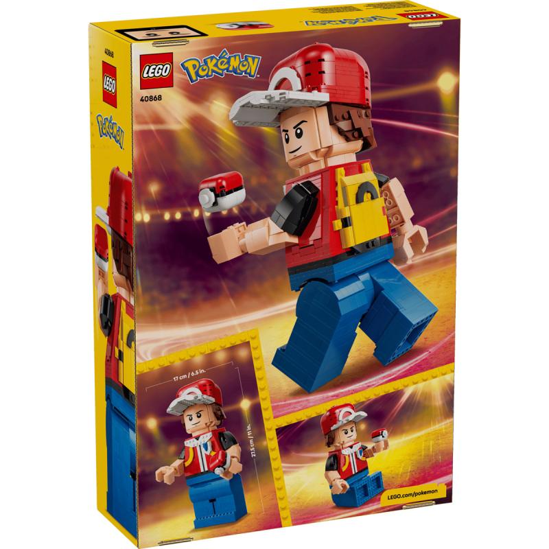 LEGO® Pokémon - Nagy méretű Red minifigura (40868)