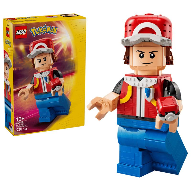 LEGO® Pokémon - Nagy méretű Red minifigura (40868)