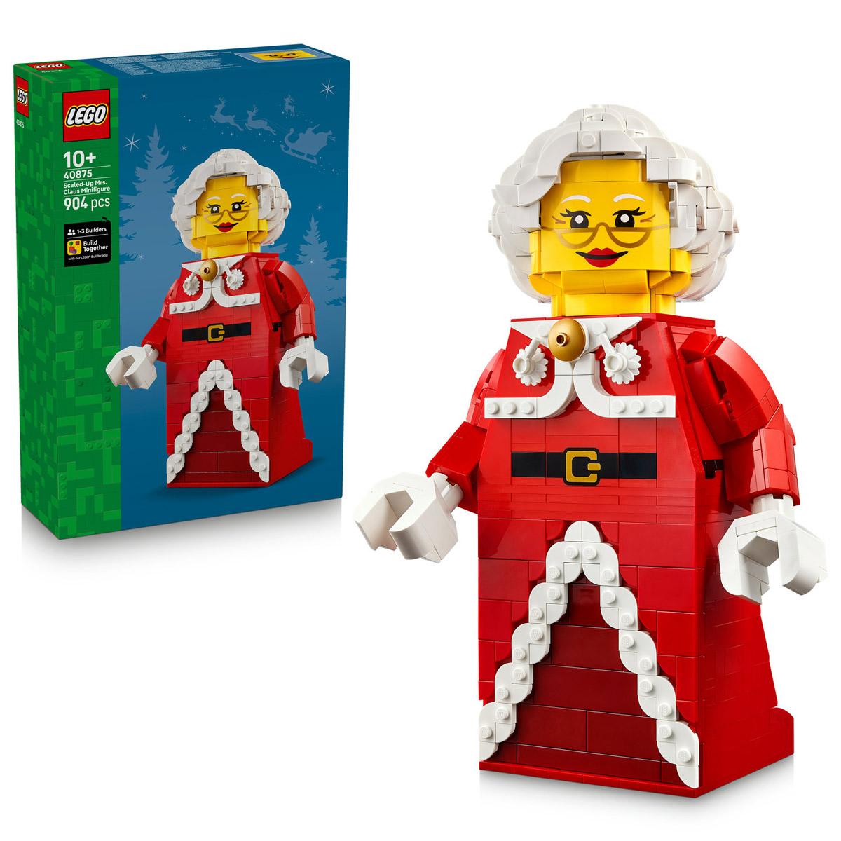 LEGO® Iconic - Nagy méretű Mikulásné minifigura (40875)