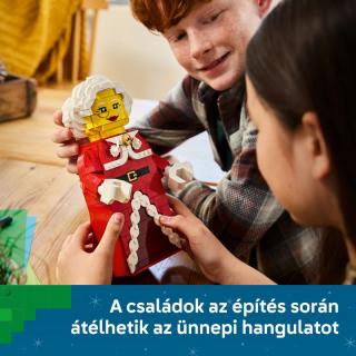 LEGO® Iconic - Nagy méretű Mikulásné minifigura (40875)