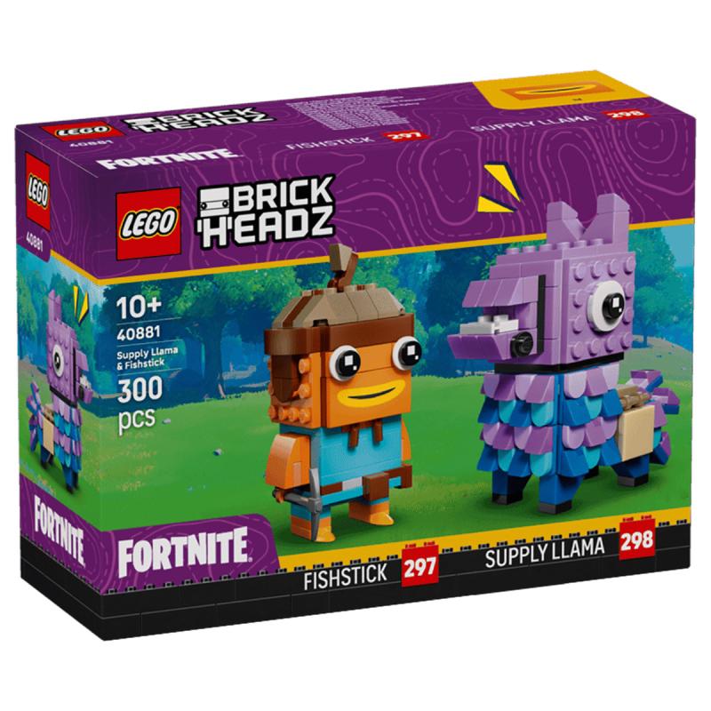 LEGO® Brickheadz - Supply Llama és Fishstick figurák (40881)  