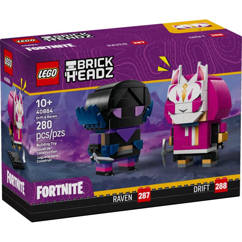 LEGO® Brickheadz - Drift és Raven figurák (40884)