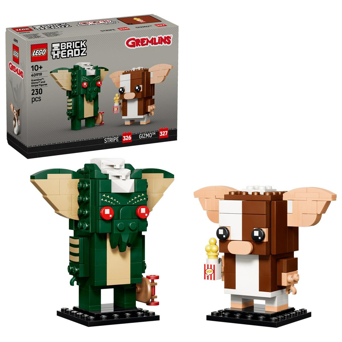 LEGO® Brickheadz - Szörnyecskék: Gizmó és Tarajos figurák (40919) 
