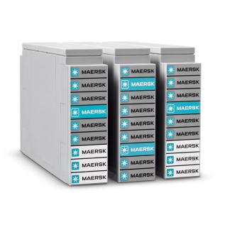 LEGO® Iconic - Vegyes üzemű Maersk konténerhajó (40955) 