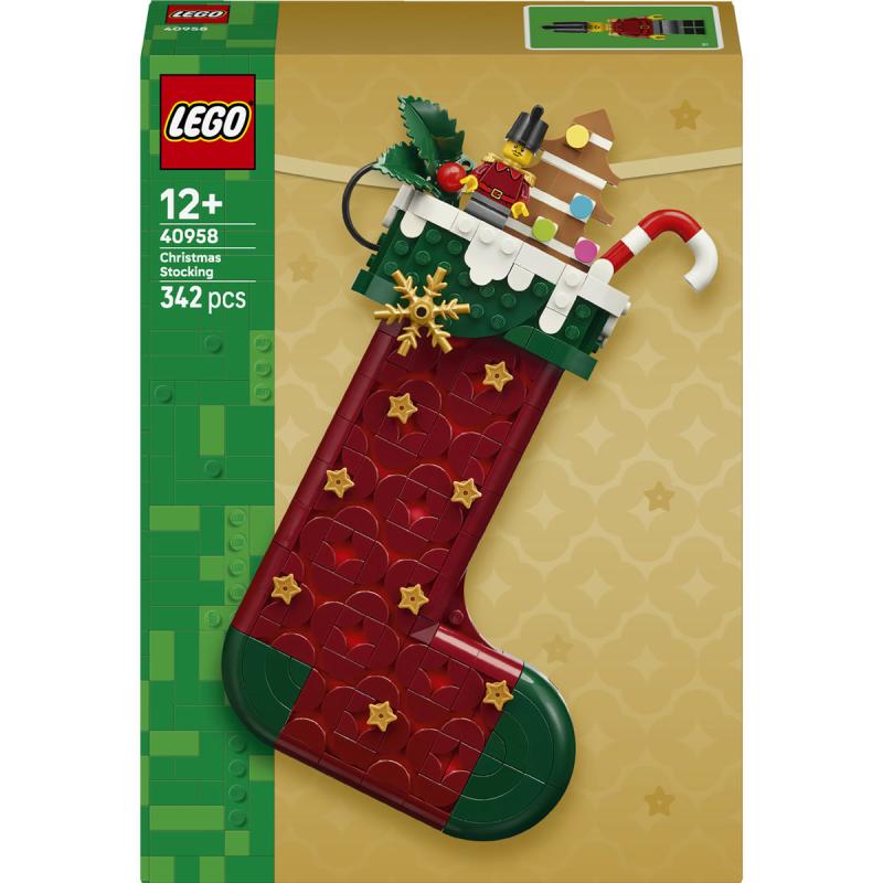 LEGO® Iconic - Karácsonyi zokni (40958)