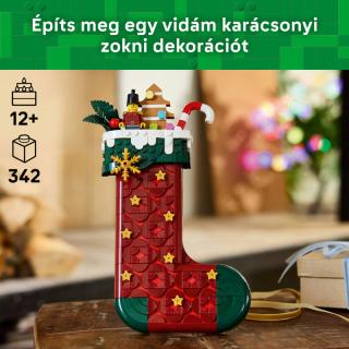 LEGO® Iconic - Karácsonyi zokni (40958)