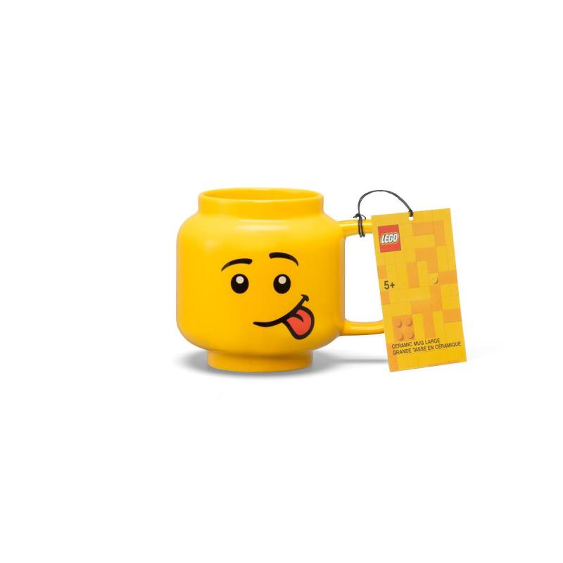 LEGO® kiegészítő – Nagy nyelves mosolygós fiú kerámia bögre (41460802)