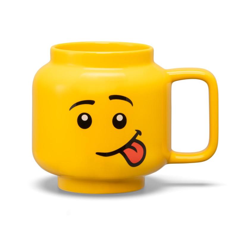 LEGO® kiegészítő – Nagy nyelves mosolygós fiú kerámia bögre (41460802)