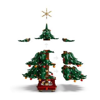 LEGO® Icons - Családi karácsonyfa, dekoráció (41843)