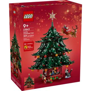 LEGO® Icons - Családi karácsonyfa, dekoráció (41843)