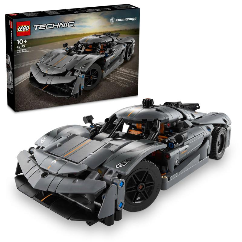 LEGO® Technic - Koenigsegg Jesko Absolut szürke hiperautó (42173)